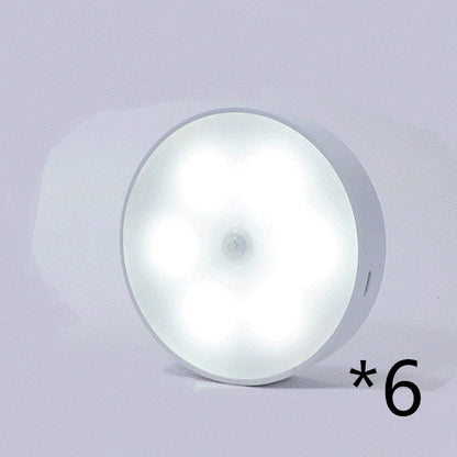 USB Rechargeable Motion Sensor LED Puck Light