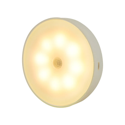 USB Rechargeable Motion Sensor LED Puck Light