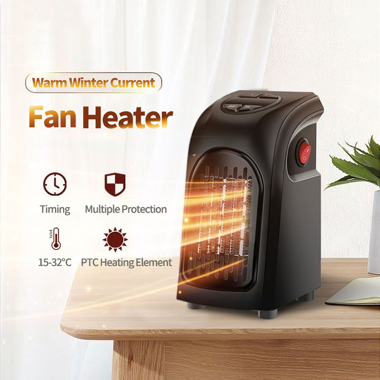 Mini Ceramic Electric Space Heater – Portable Winter Room Heater