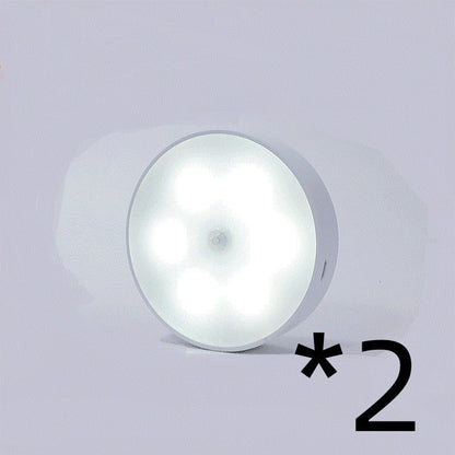 USB Rechargeable Motion Sensor LED Puck Light