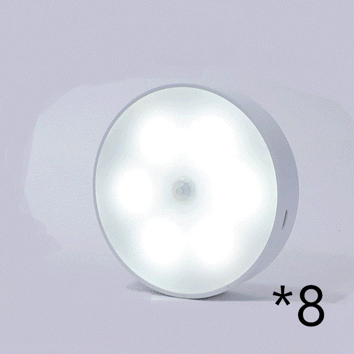 USB Rechargeable Motion Sensor LED Puck Light