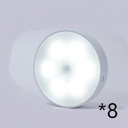 USB Rechargeable Motion Sensor LED Puck Light