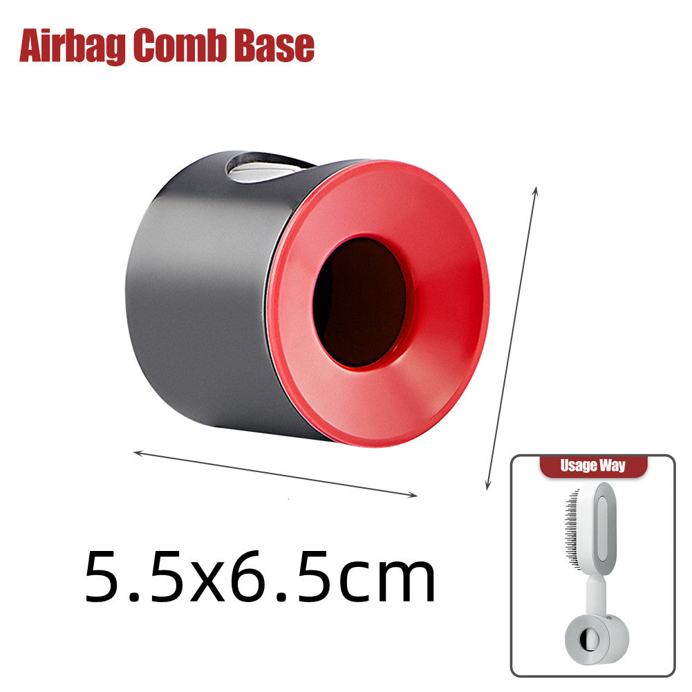 One-Click Self Cleaning Hair Brush