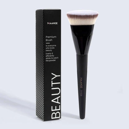 MAANGE Flat Foundation & Blush Brush – Skin-Friendly Makeup Tool