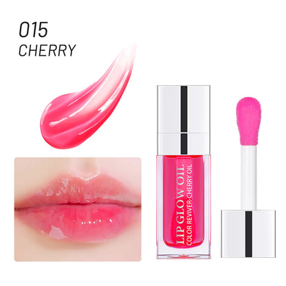 Moisturizing Lip Oil Gloss – Plumping & Hydrating Pink Balm