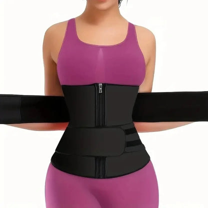 Waist Trainer Slimming Belt – Body Shaper & Fat Burning Cincher