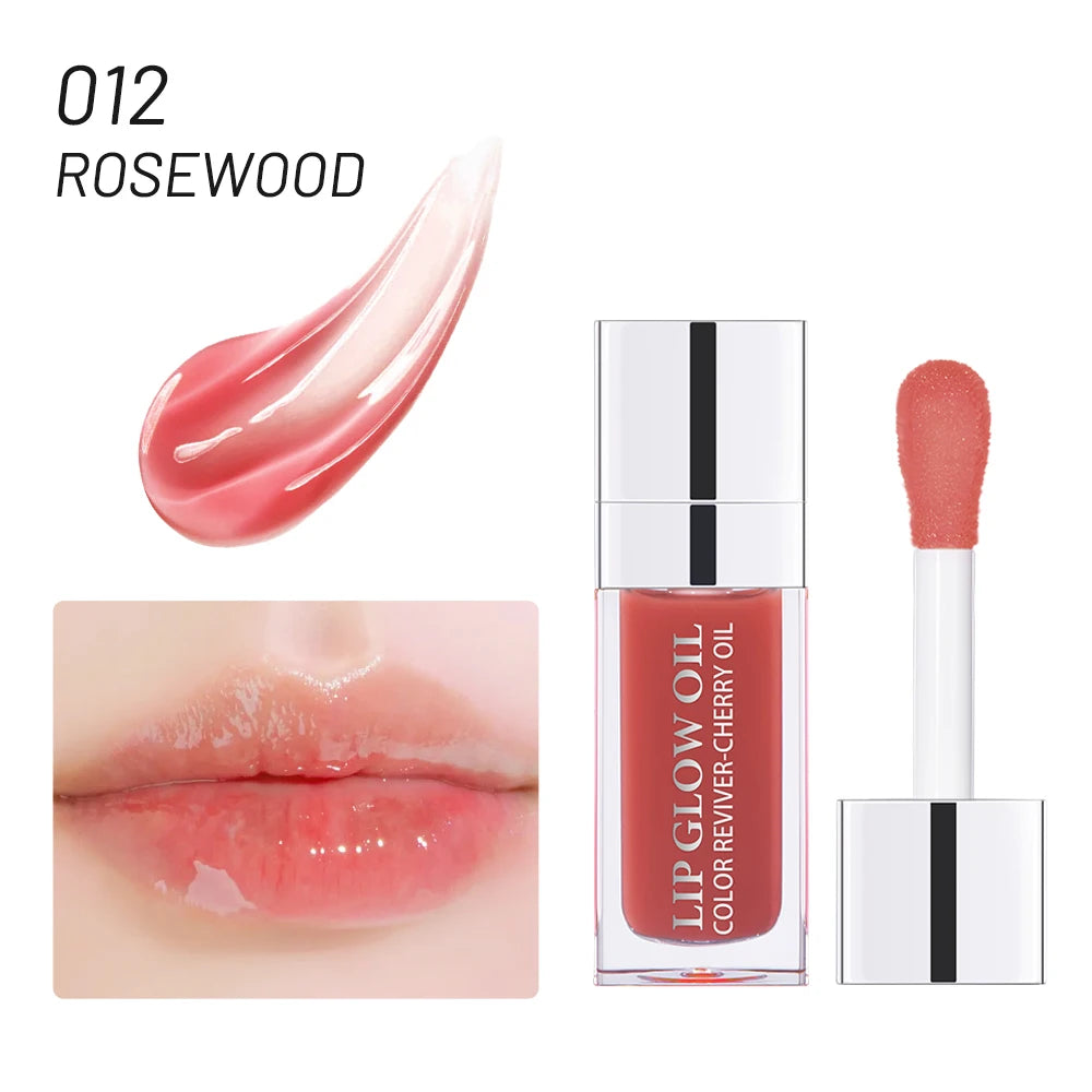 Moisturizing Lip Oil Gloss – Plumping & Hydrating Pink Balm