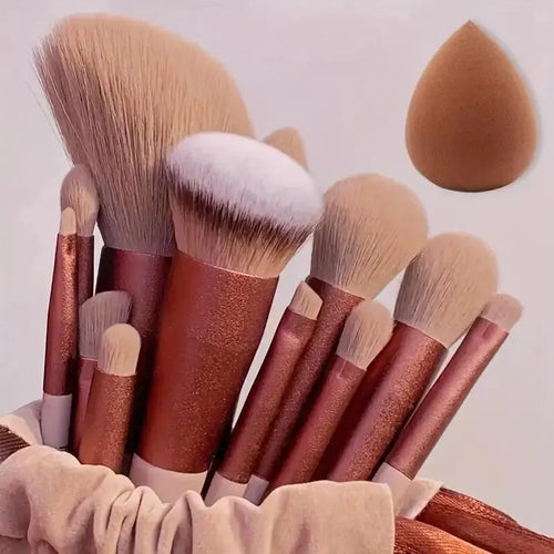 Professional Makeup Brush Set – Soft Fluffy Face & Eye Tools