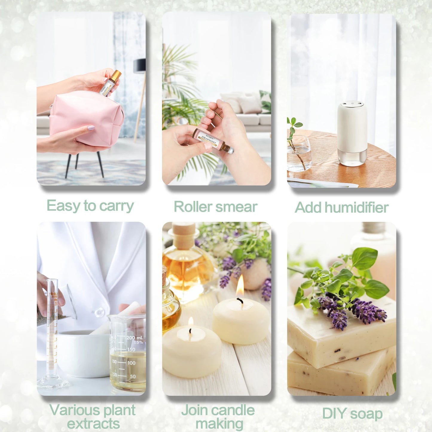 EUQEE 10ml Roll-On Fragrance Oil – Long-Lasting Unisex Scent