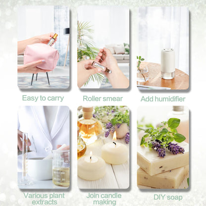 EUQEE 10ml Roll-On Fragrance Oil – Long-Lasting Unisex Scent