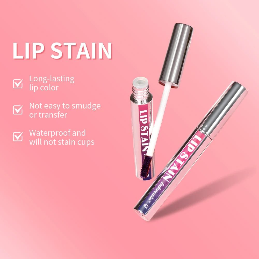 Korean Matte Peel-Off Lip Tint – Long-Lasting Waterproof Liquid Lipstick