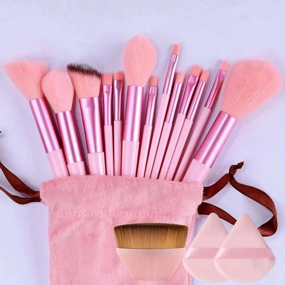 Professional Makeup Brush Set – Soft Fluffy Face & Eye Tools