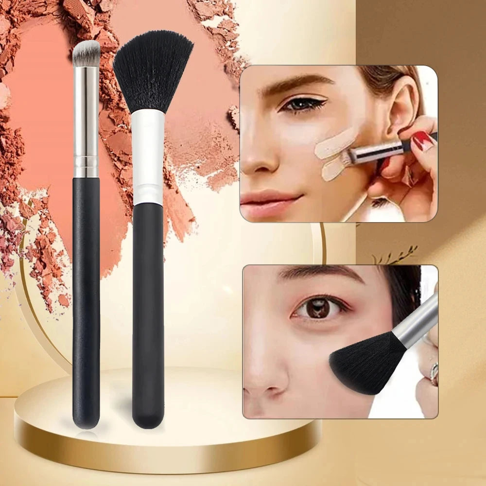 Premium Foundation & Concealer Brush – Dense Face Brush for Flawless Blending