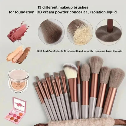 Professional Makeup Brush Set – Soft Fluffy Face & Eye Tools