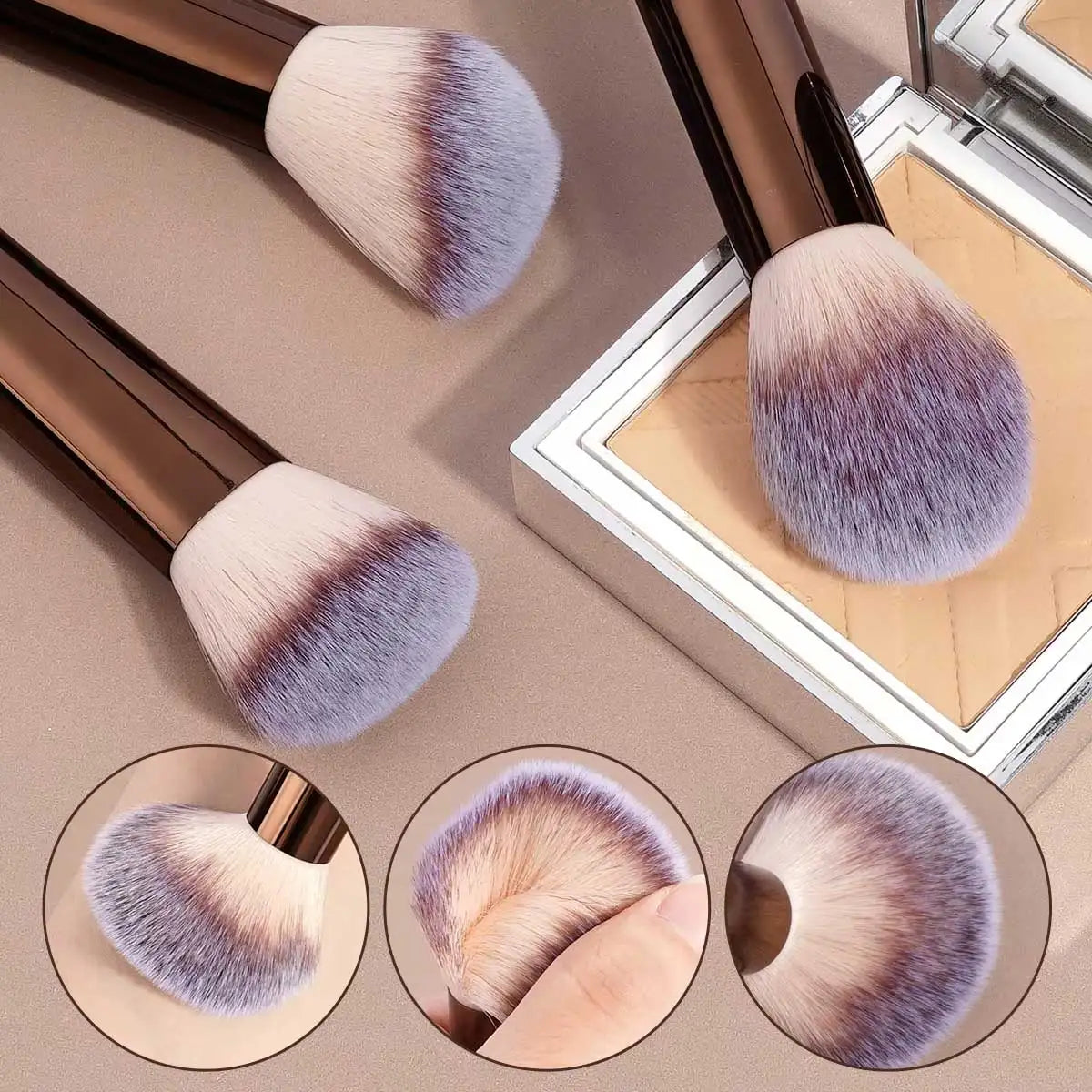 13-Piece Makeup Brush Set – Foundation, Eyeshadow & Blending Tools