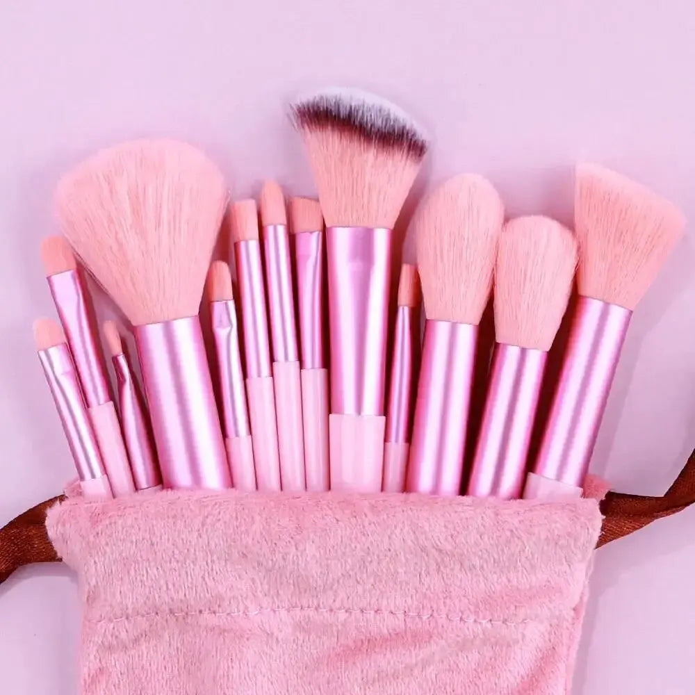 Professional Makeup Brush Set – Soft Fluffy Face & Eye Tools