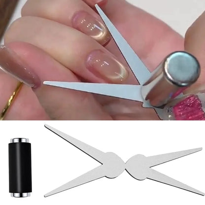 3D Double-Headed Cat Eye Nail Art Set – Magnetic Gel Polish Tools
