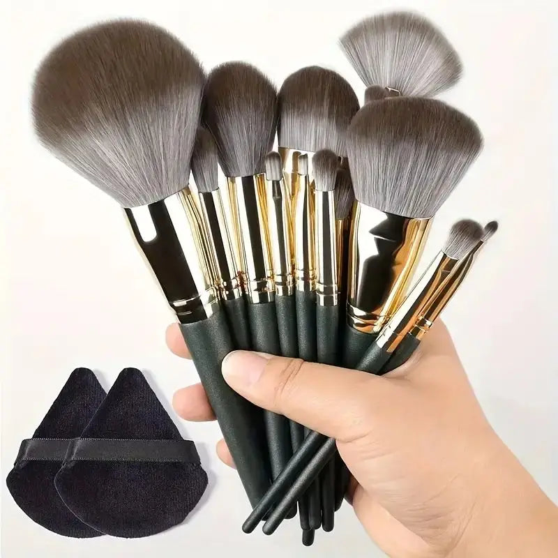 Professional Makeup Brush Set – Soft Fluffy Face & Eye Tools