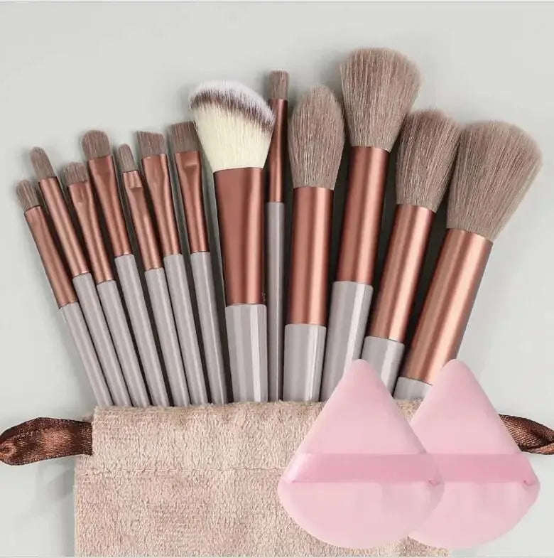 Professional Makeup Brush Set – Soft Fluffy Face & Eye Tools
