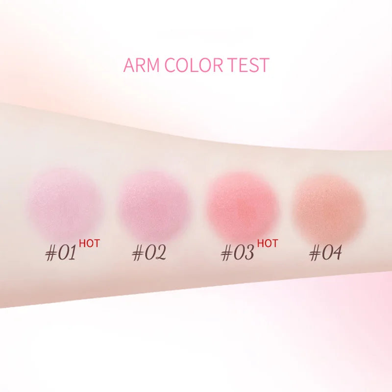 Life Girls Pink Cheek Ball Makeup Sponge – Non-Slip Korean Face Blender