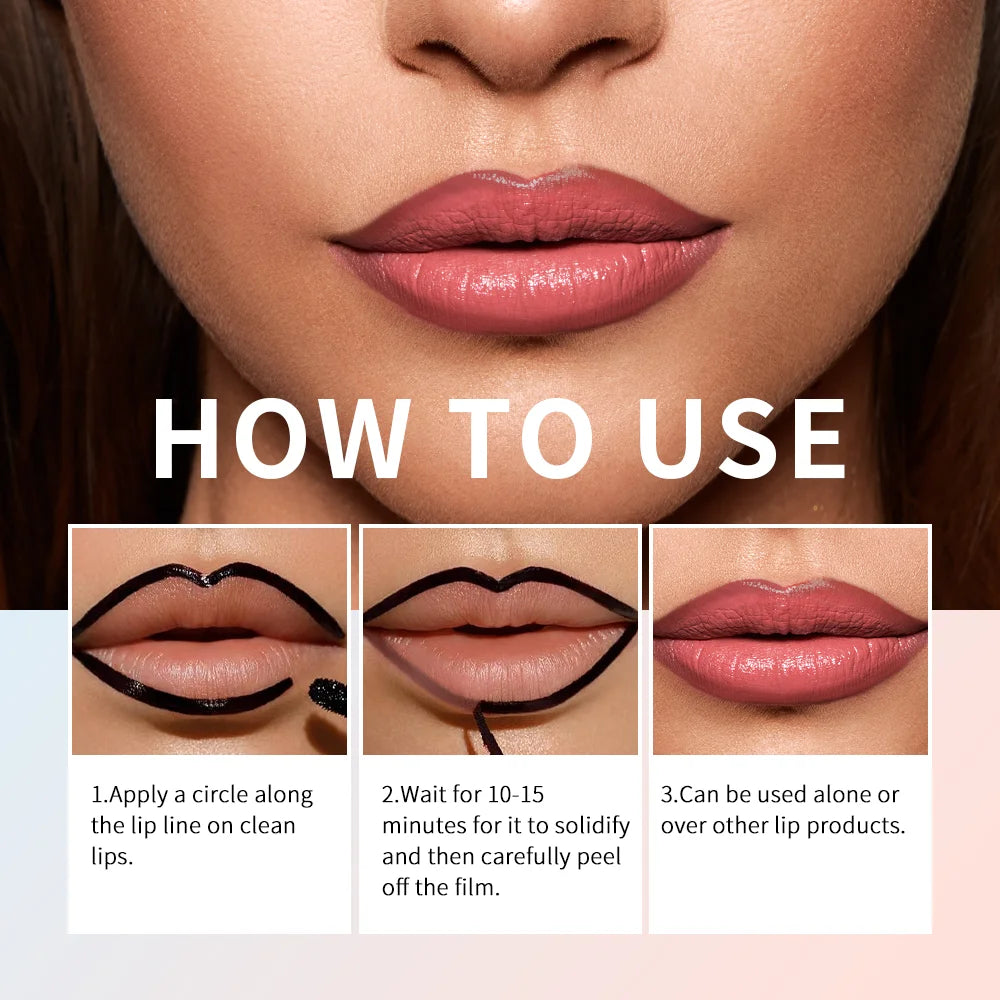 Peel-Off Waterproof Lip Tint – Long-Lasting Matte Lip Liner