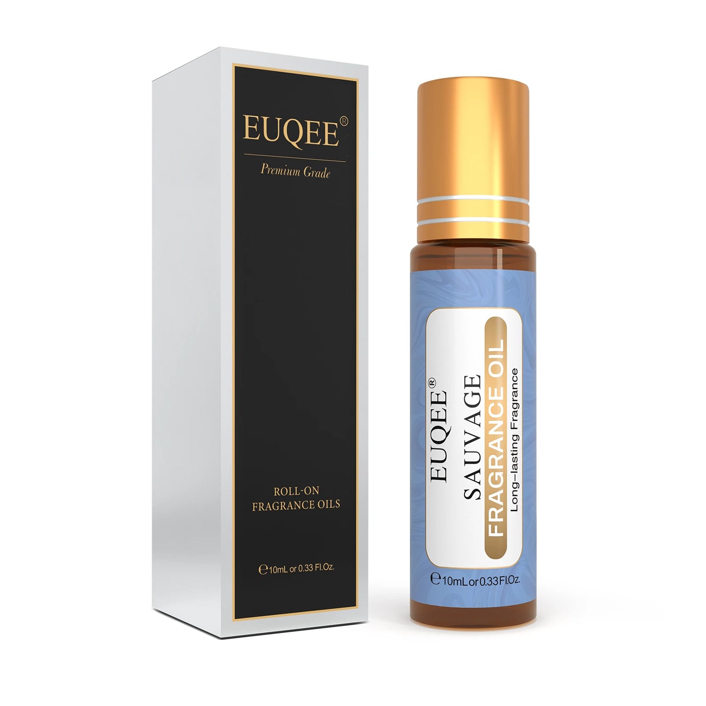 EUQEE 10ml Roll-On Fragrance Oil – Long-Lasting Unisex Scent