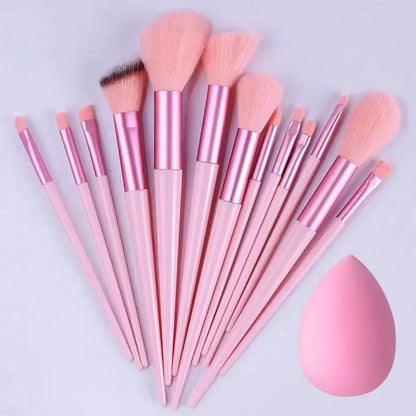 Professional Makeup Brush Set – Soft Fluffy Face & Eye Tools