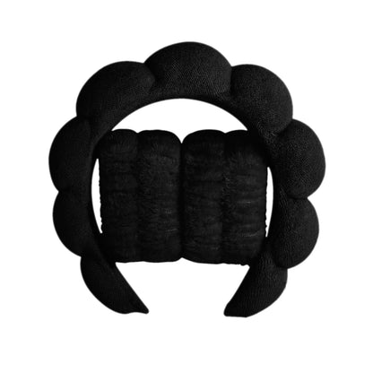 3-Pc Microfiber Spa Headbands – Wash Face & Makeup Hairbands