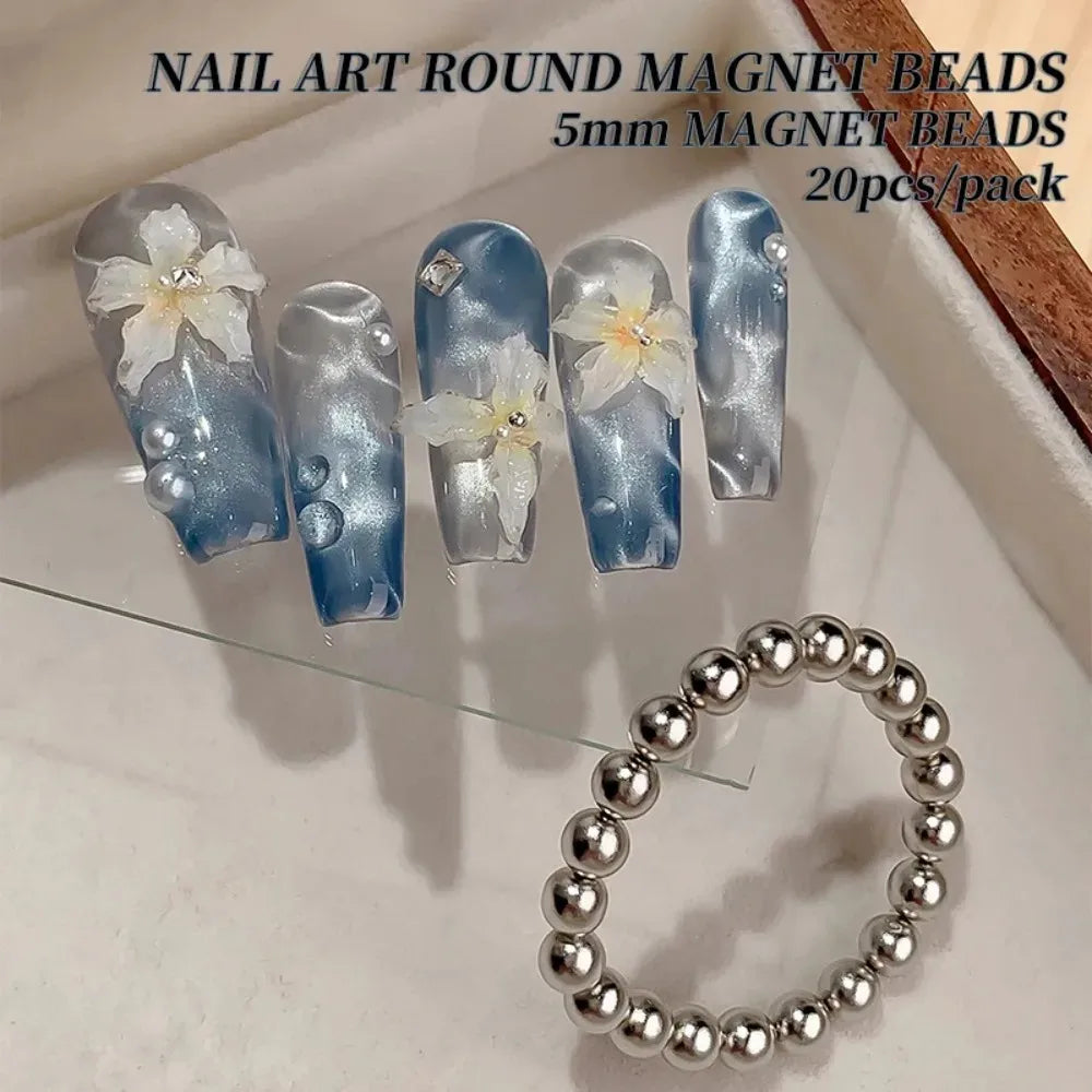 3D Double-Headed Cat Eye Nail Art Set – Magnetic Gel Polish Tools