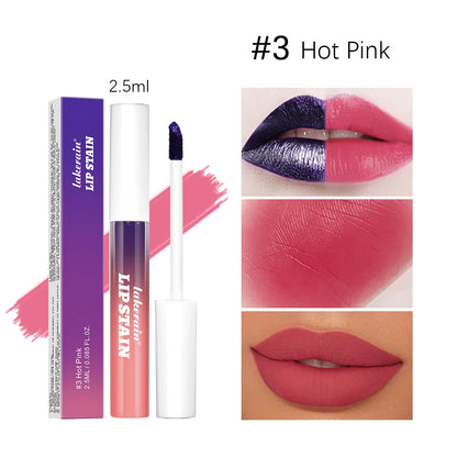 Korean Matte Peel-Off Lip Tint – Long-Lasting Waterproof Liquid Lipstick