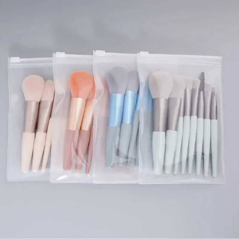 8-Piece Professional Makeup Brush Set – Face & Eye Tools