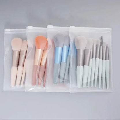 8-Piece Professional Makeup Brush Set – Face & Eye Tools
