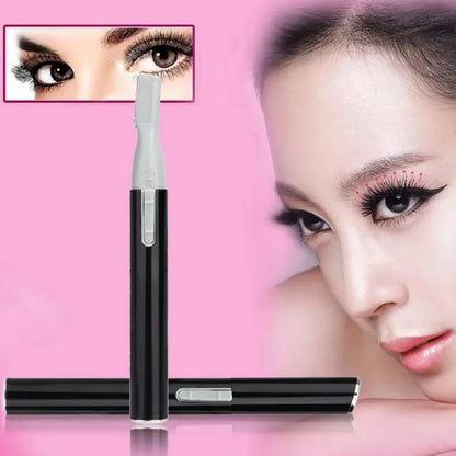 Electric/Battery Eyebrow Trimmer – Women’s Hair Removal Grooming Tool
