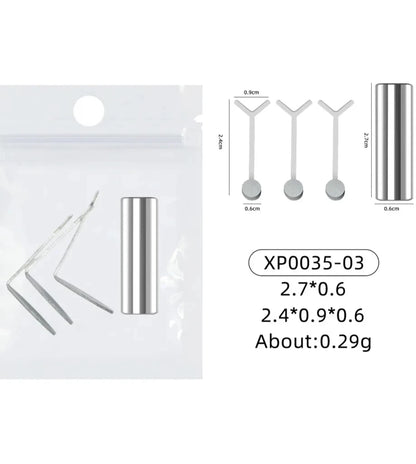 Y-Shaped Heart Magnetic Nail Tool – Cat Eye Gel DIY Accessory (1/2/4pcs)