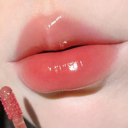 HERORANGE Glass-Like Lip Lacquer – Long-Lasting Mirror Shine