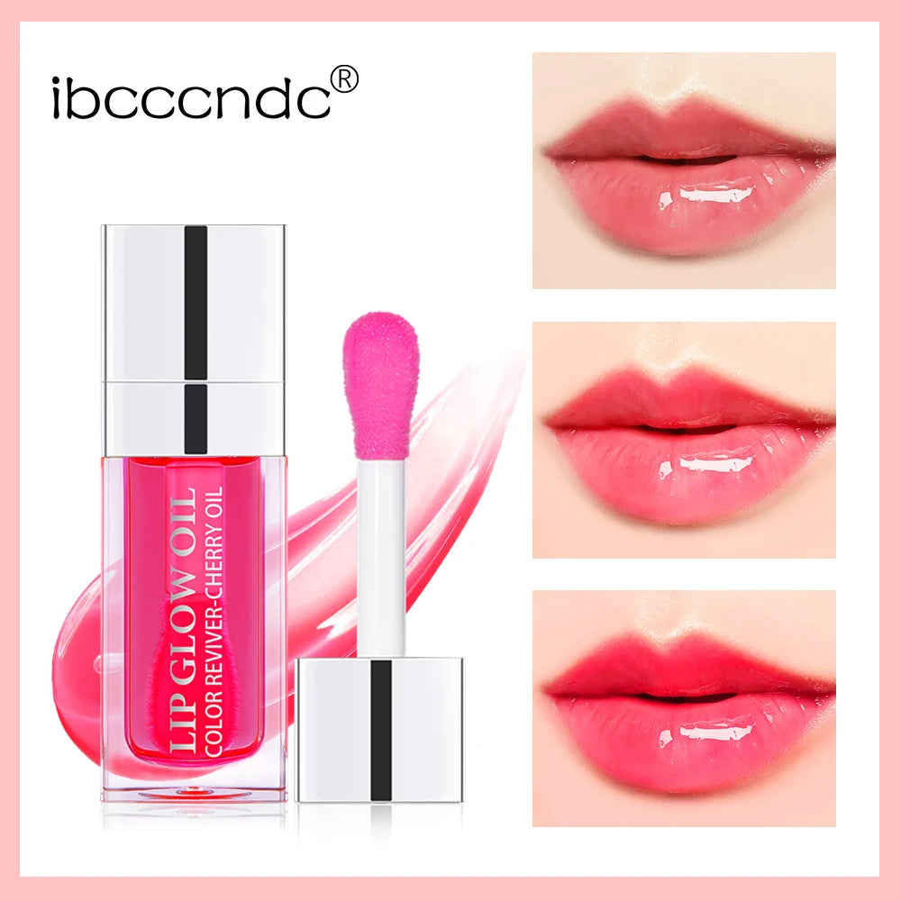 Moisturizing Lip Oil Gloss – Plumping & Hydrating Pink Balm