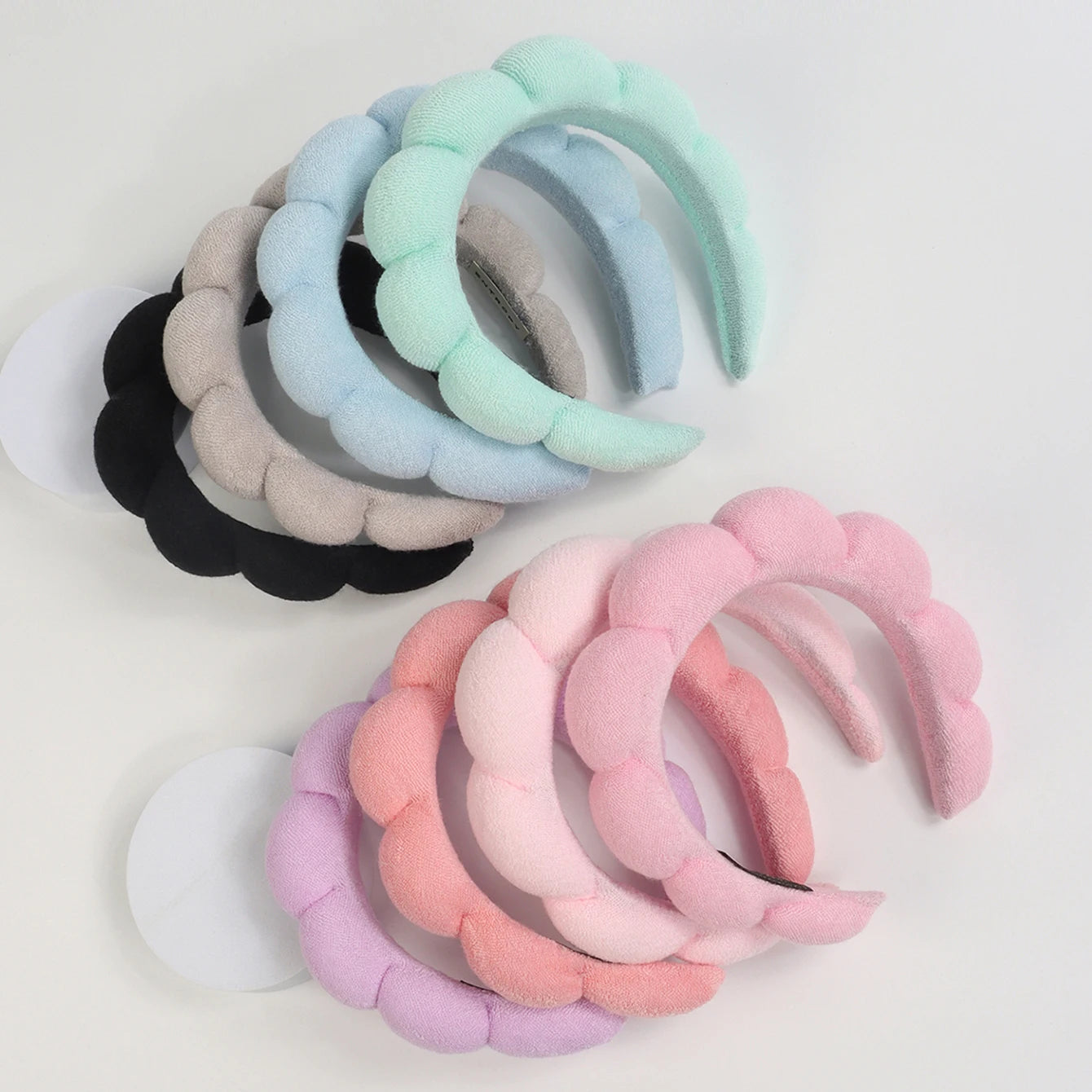 3-Pc Microfiber Spa Headbands – Wash Face & Makeup Hairbands