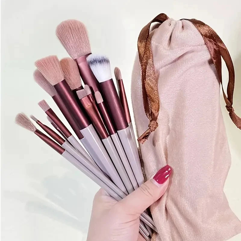 Professional Makeup Brush Set – Soft Fluffy Face & Eye Tools