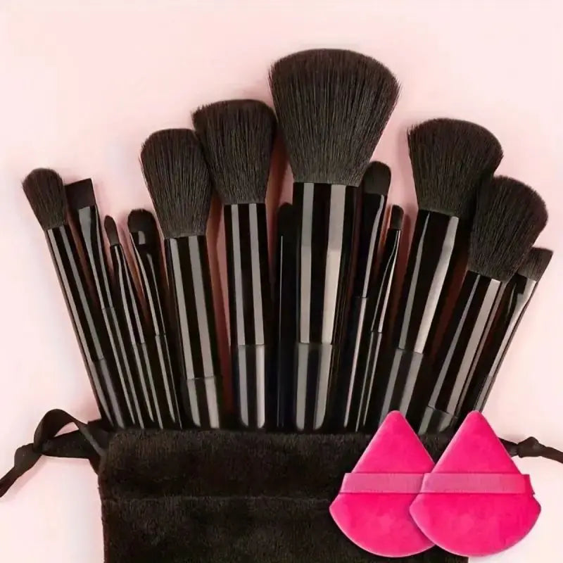 Professional Makeup Brush Set – Soft Fluffy Face & Eye Tools