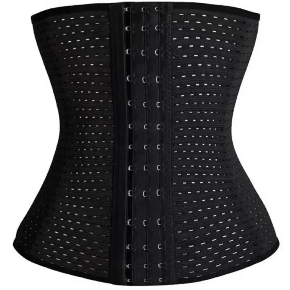 Women’s Tummy Slimming Shapewear – Black Postpartum Belly Band Corset
