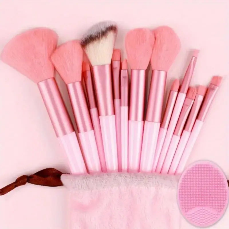 Professional Makeup Brush Set – Soft Fluffy Face & Eye Tools