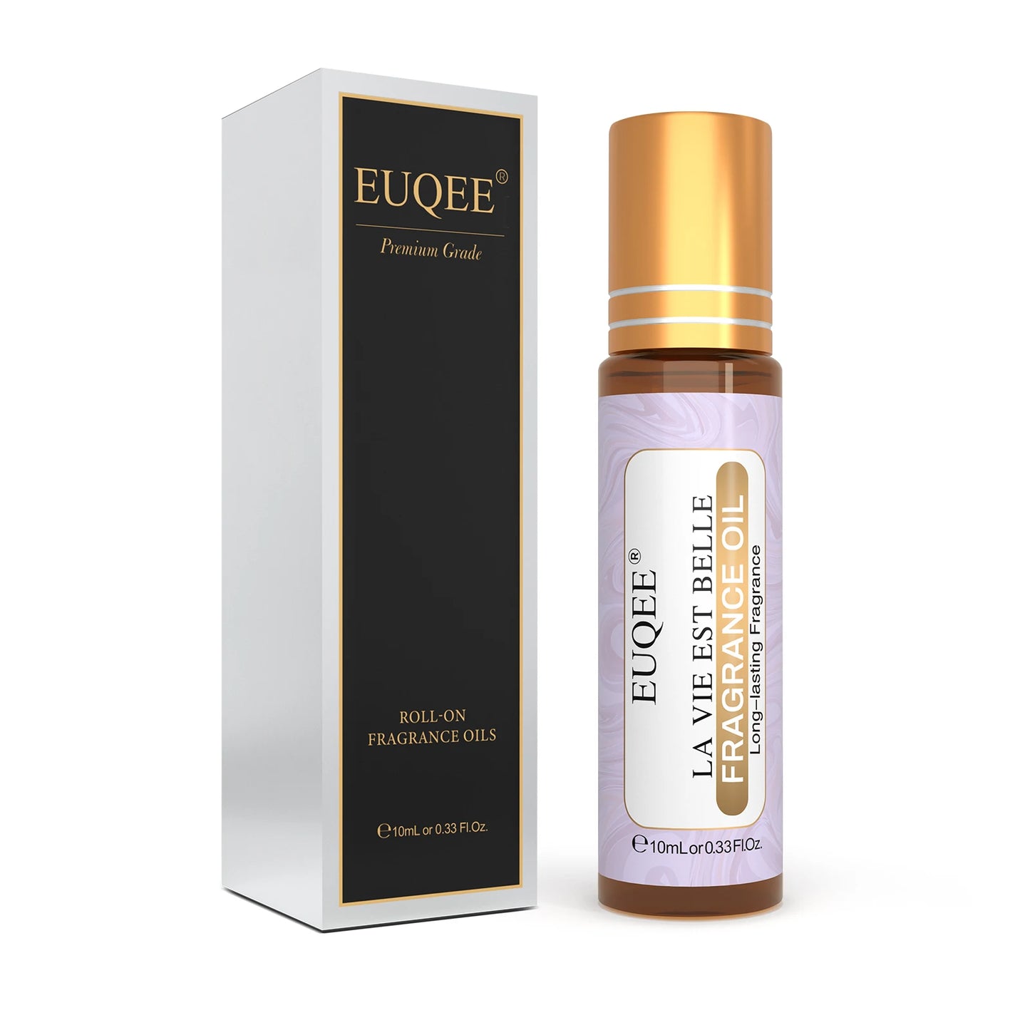 EUQEE 10ml Roll-On Fragrance Oil – Long-Lasting Unisex Scent