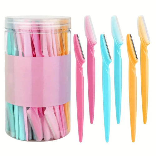 Eyebrow & Face Razor – Safe Hair Trimmer for Women & Men (5/10/30/40pcs)