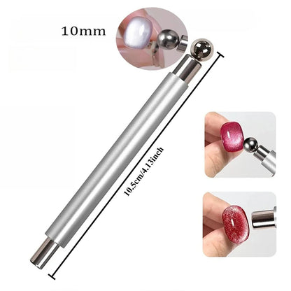 3D Double-Headed Cat Eye Nail Art Set – Magnetic Gel Polish Tools