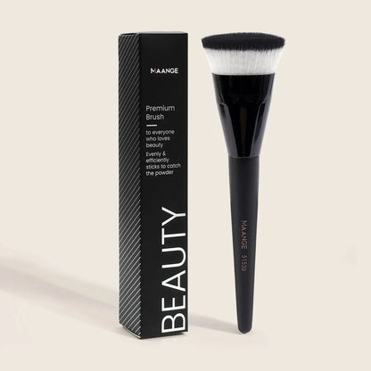 MAANGE Flat Foundation & Blush Brush – Skin-Friendly Makeup Tool