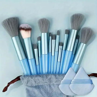 Professional Makeup Brush Set – Soft Fluffy Face & Eye Tools