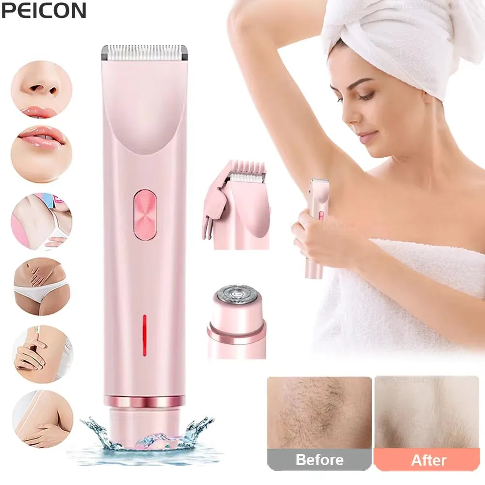 Electric/Battery Eyebrow Trimmer – Women’s Hair Removal Grooming Tool