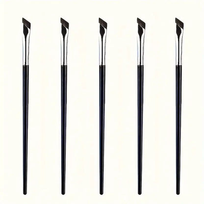 2/5-Pc Eyeliner & Eyebrow Brush Set – Ultra Thin Precise Detail Brushes