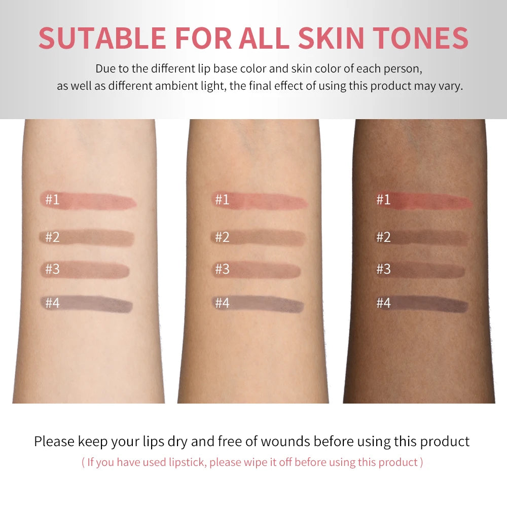 Peel-Off Lip Stain Pencil – Long-Lasting Matte & Waterproof