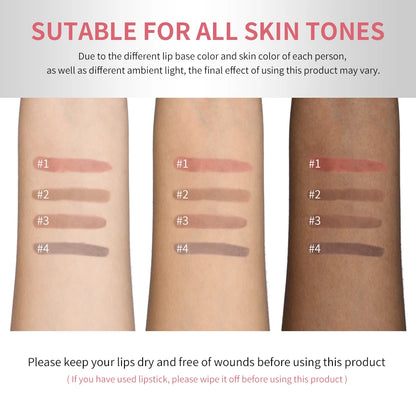 Peel-Off Lip Stain Pencil – Long-Lasting Matte & Waterproof